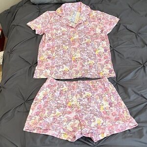 Roller Rabbit x LoveShackFancy Preppy Patchwork Polo PJ pajama set